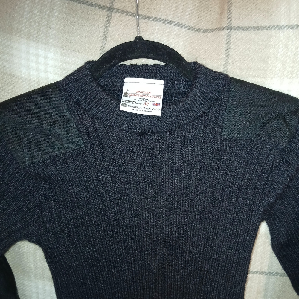 Wooly Pully sweater; Brigade Quartermasters LTD Size32